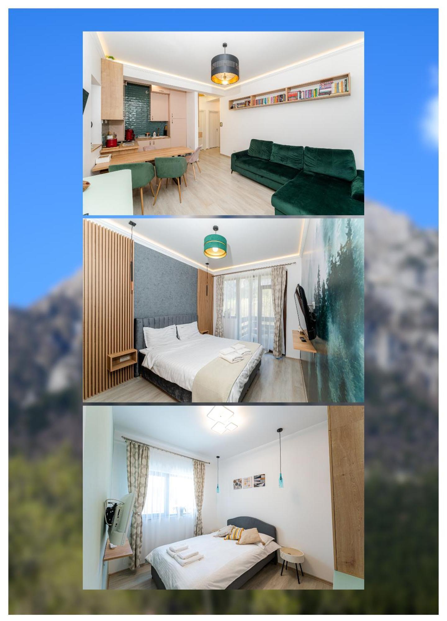 Apartmán Cross Caraiman View 1 Buşteni Exteriér fotografie