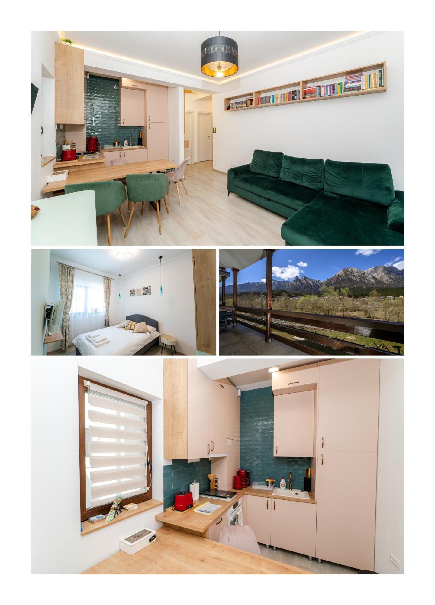 Apartmán Cross Caraiman View 1 Buşteni Exteriér fotografie