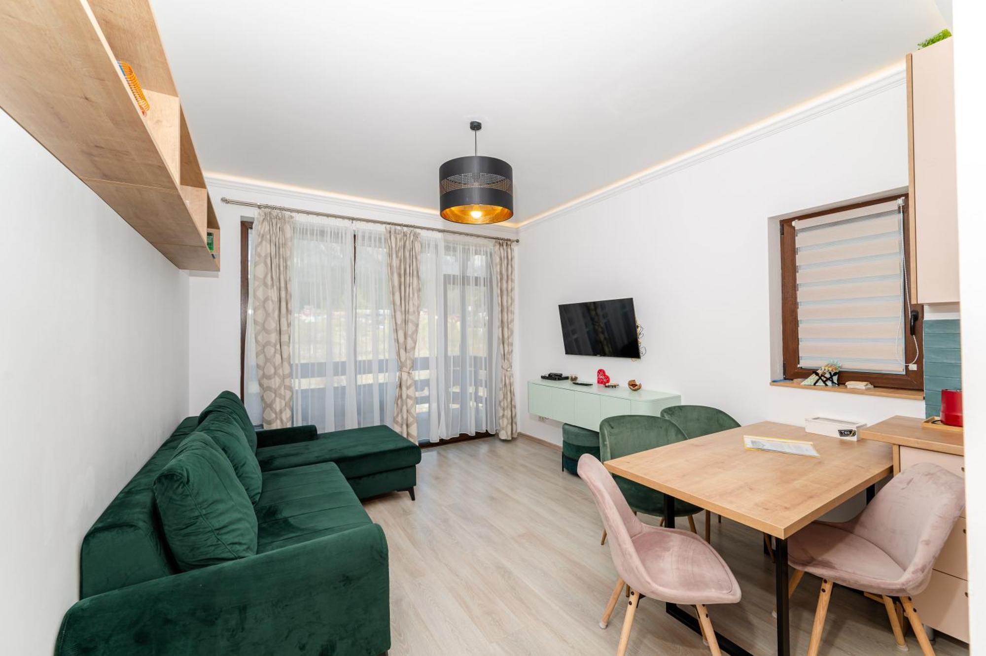 Apartmán Cross Caraiman View 1 Buşteni Exteriér fotografie