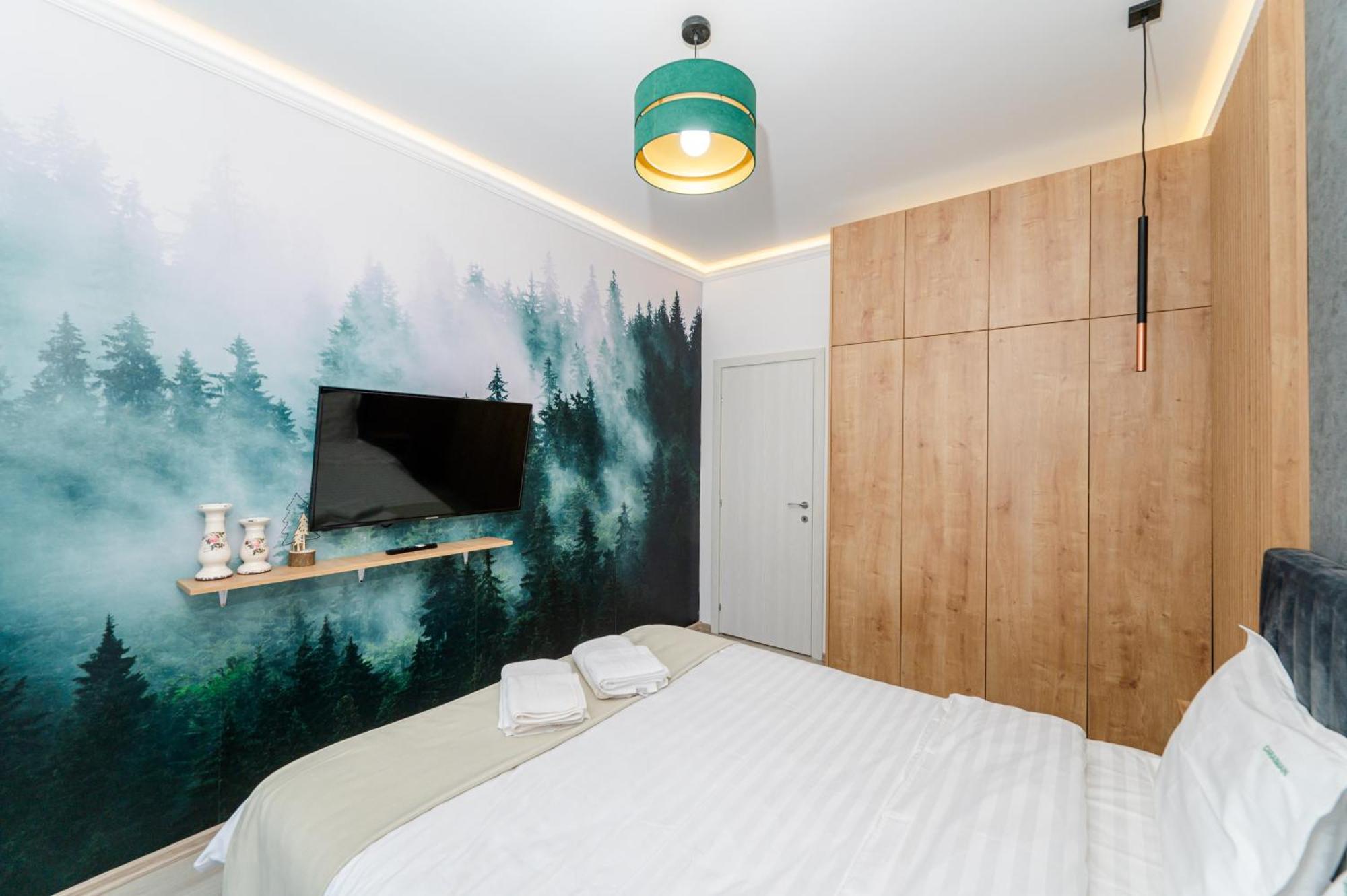 Apartmán Cross Caraiman View 1 Buşteni Exteriér fotografie